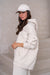 Hoodie Popcorn in beige by VIVAL.STUDIO