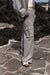 Hose Kim in hellgrau by VIVAL.STUDIO