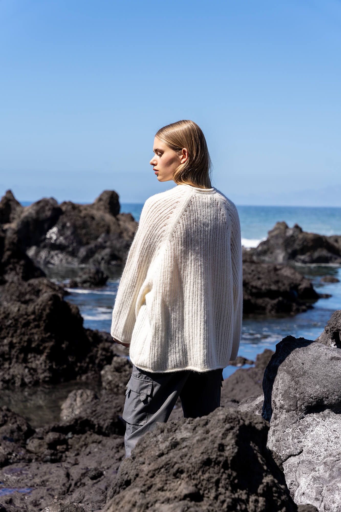 Pullover Philie in offwhite by VIVAL.STUDIO