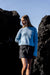 Pullover Pya in blau by VIVAL.STUDIO