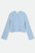 Pullover Pya in blau by VIVAL.STUDIO von vorne