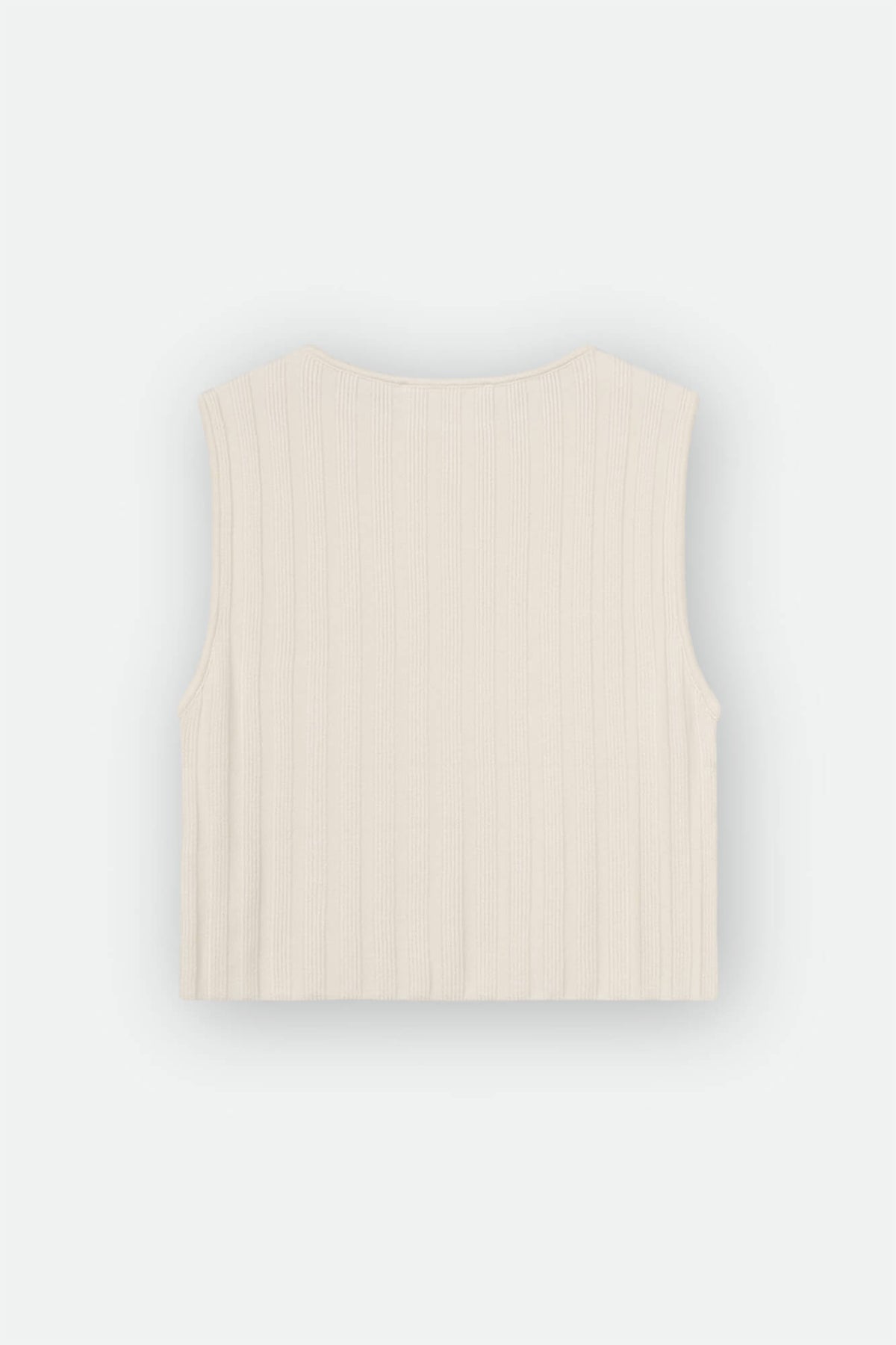 Top Romy in ivory by VIVAL.STUDIO von hinten